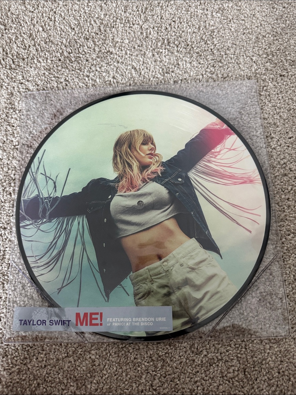 RARE SEALED Taylor Swift Picture Disc Vinyl “Me!”